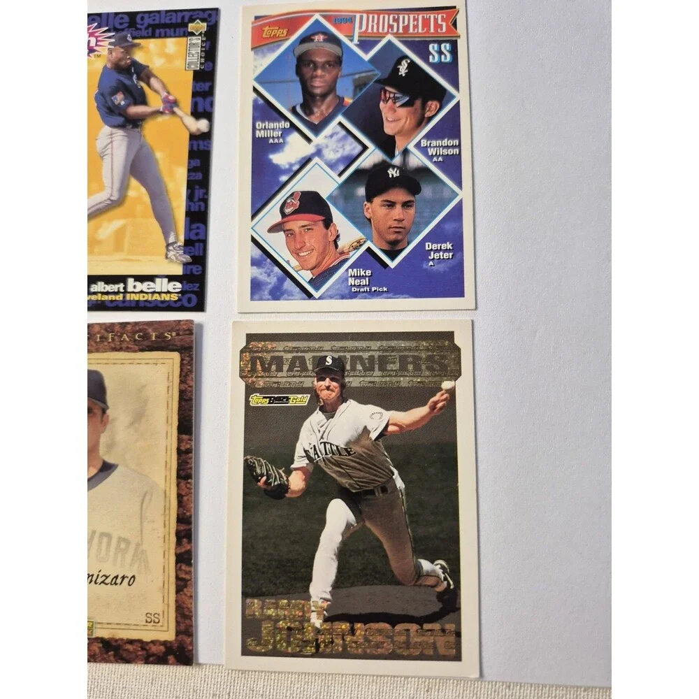 MLB Baseball Card Lot Derek Jeter Prospect Vladimir Guerrero Ray Durham...